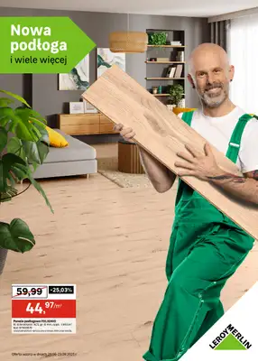 Leroy Merlin - gazetka promocyjna Gazetka od piątku 29.08 do wtorku 23.09 Leroy Merlin - gazetka promocyjna Gazetka od piątku 29.08 do wtorku 23.09