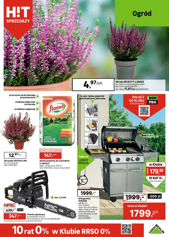 Leroy Merlin - gazetka promocyjna Gazetka od piątku 29.08 do wtorku 23.09 - strona 21