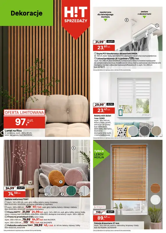 Leroy Merlin - gazetka promocyjna Gazetka od piątku 29.08 do wtorku 23.09 - strona 14