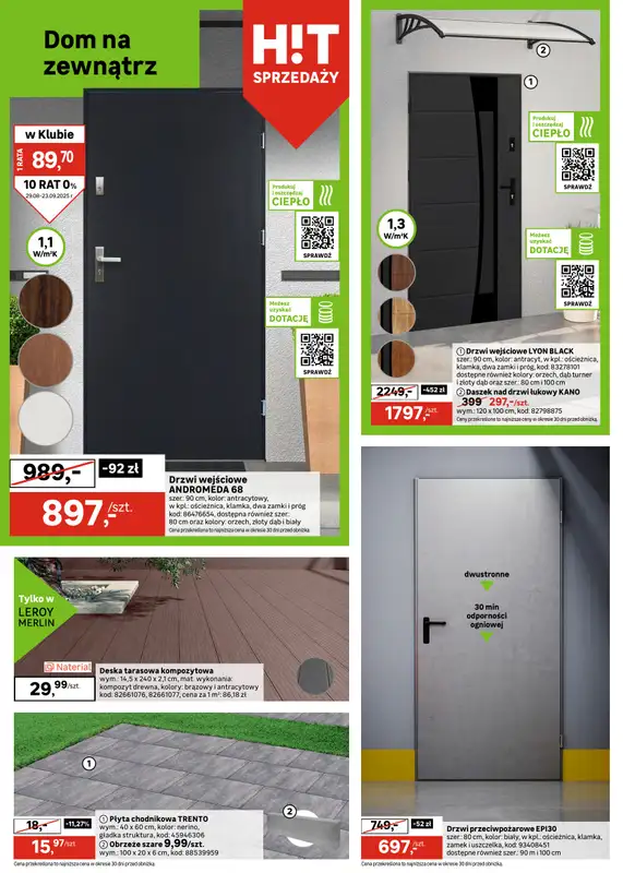 Leroy Merlin - gazetka promocyjna Gazetka od piątku 29.08 do wtorku 23.09 - strona 22