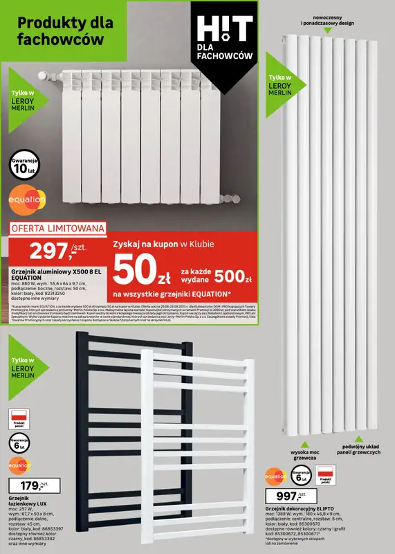 Leroy Merlin - gazetka promocyjna Gazetka od piątku 29.08 do wtorku 23.09 - strona 26
