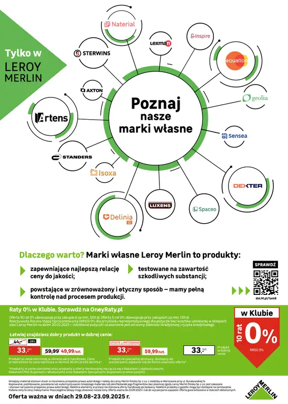 Leroy Merlin - gazetka promocyjna Gazetka od piątku 29.08 do wtorku 23.09 - strona 30