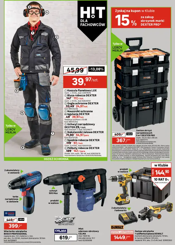 Leroy Merlin - gazetka promocyjna Gazetka od piątku 29.08 do wtorku 23.09 - strona 24