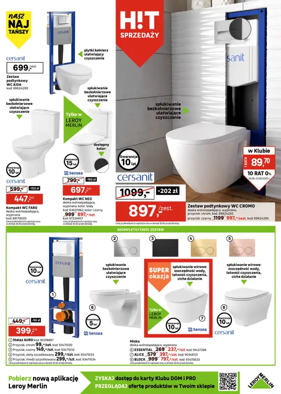 Leroy Merlin - gazetka promocyjna Gazetka od piątku 29.08 do wtorku 23.09 - strona 9