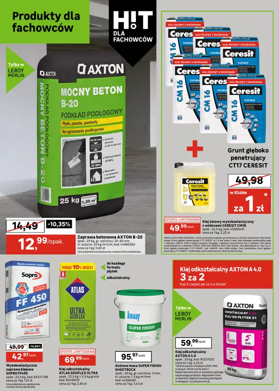 Leroy Merlin - gazetka promocyjna Gazetka od piątku 29.08 do wtorku 23.09 - strona 28