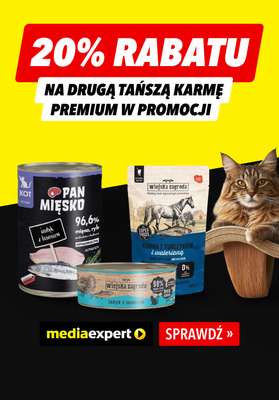 Media Expert - gazetka promocyjna Media Expert – wyjątkowe promocje na produkty dla zwierząt od piątku 29.08 do piątku 05.09