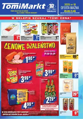 Tomi Markt - gazetka promocyjna Gazetka od piątku 29.08 do czwartku 11.09
