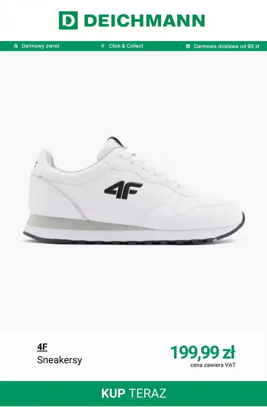 Deichmann - gazetka promocyjna -20% na buty Adidas, Nike, Puma i wiele innych od piątku 29.08 do wtorku 09.09 - strona 8