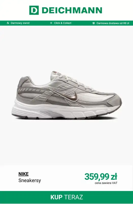 Deichmann - gazetka promocyjna -20% na buty Adidas, Nike, Puma i wiele innych od piątku 29.08 do wtorku 09.09 - strona 6