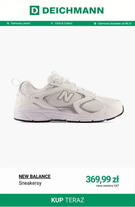 Deichmann - gazetka promocyjna -20% na buty Adidas, Nike, Puma i wiele innych od piątku 29.08 do wtorku 09.09 - strona 4