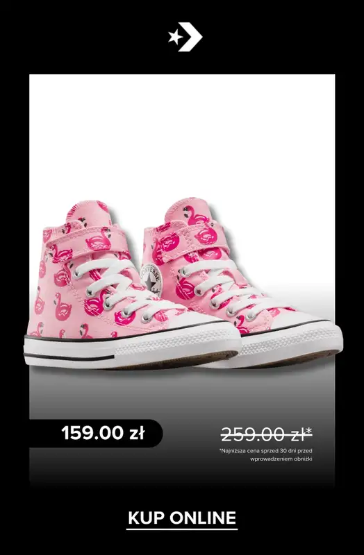 Converse - gazetka promocyjna Wyprzedaż: buty dziecięce od piątku 29.08  - strona 5