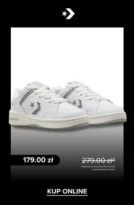 Converse - gazetka promocyjna Wyprzedaż: buty dziecięce od piątku 29.08  - strona 3