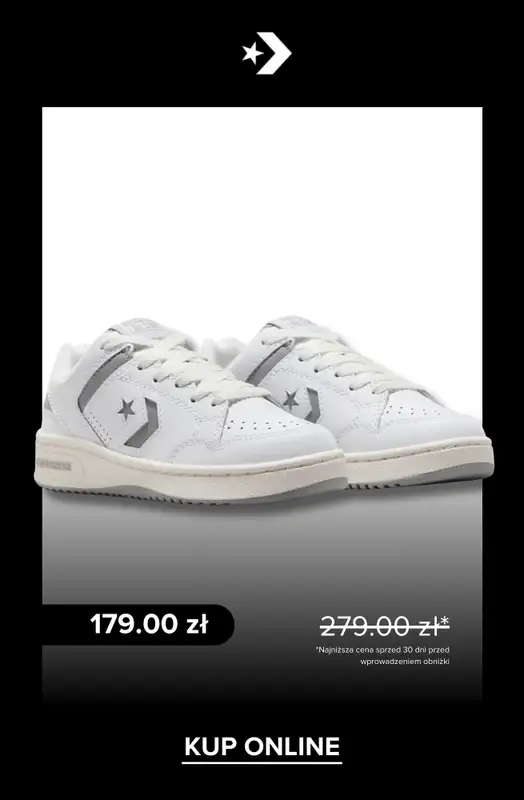 Converse - gazetka promocyjna Wyprzedaż: buty dziecięce od piątku 29.08  - strona 3