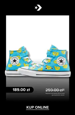 Converse - gazetka promocyjna Wyprzedaż: buty dziecięce od piątku 29.08  - strona 7