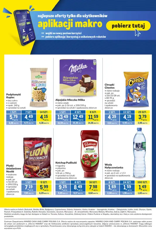 Makro - gazetka promocyjna Kupujesz więcej płacisz mniej od wtorku 02.09 do poniedziałku 29.09 - strona 10