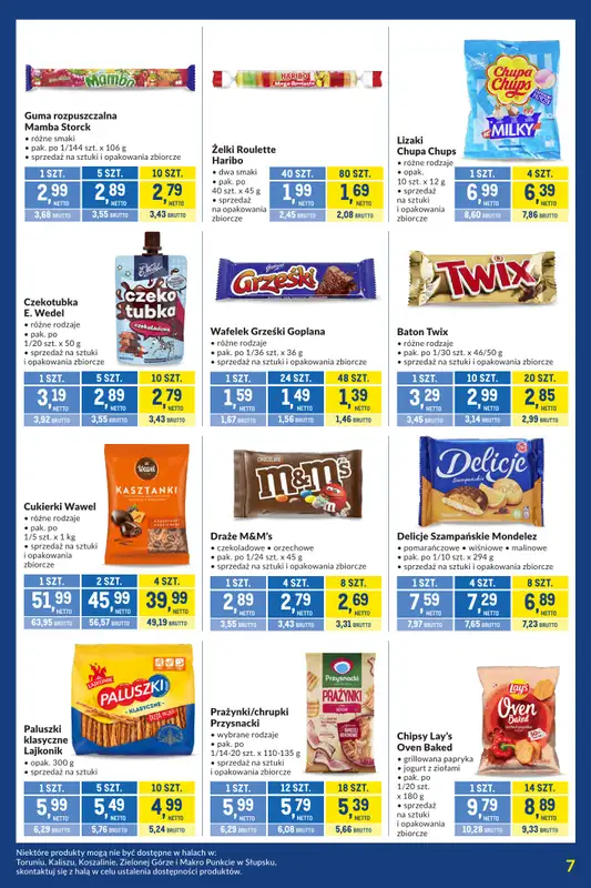 Makro - gazetka promocyjna Kupujesz więcej płacisz mniej od wtorku 02.09 do poniedziałku 29.09 - strona 7