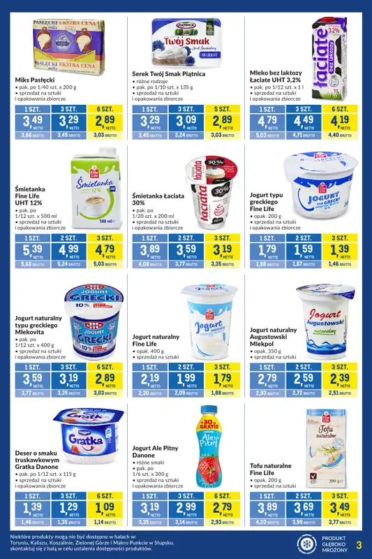 Makro - gazetka promocyjna Kupujesz więcej płacisz mniej od wtorku 02.09 do poniedziałku 29.09 - strona 3