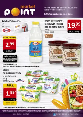Market Point - gazetka promocyjna Gazetka od soboty 30.08 do soboty 13.09