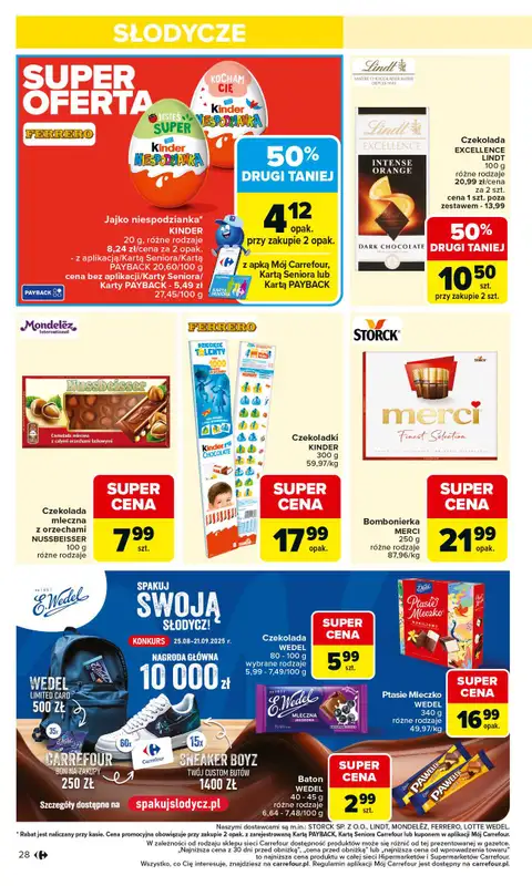 Carrefour - gazetka promocyjna Gazetka Carrefour od poniedziałku od poniedziałku 01.09 do soboty 06.09 - strona 30