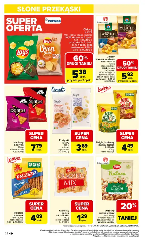 Carrefour - gazetka promocyjna Gazetka Carrefour od poniedziałku od poniedziałku 01.09 do soboty 06.09 - strona 28