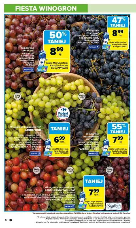 Carrefour - gazetka promocyjna Gazetka Carrefour od poniedziałku od poniedziałku 01.09 do soboty 06.09 - strona 12