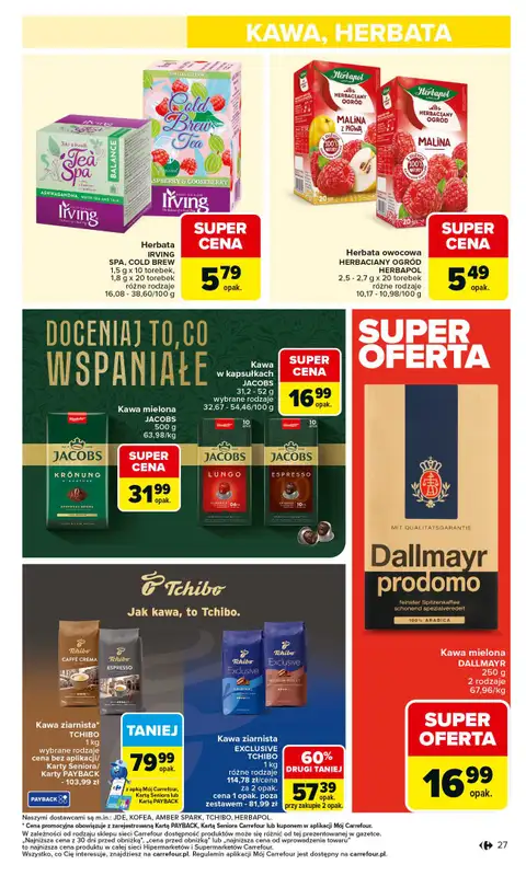 Carrefour - gazetka promocyjna Gazetka Carrefour od poniedziałku od poniedziałku 01.09 do soboty 06.09 - strona 29