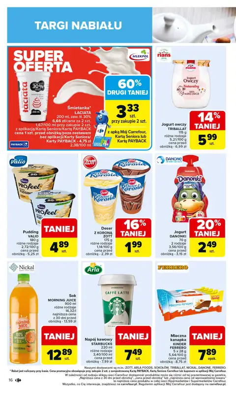 Carrefour - gazetka promocyjna Gazetka Carrefour od poniedziałku od poniedziałku 01.09 do soboty 06.09 - strona 18