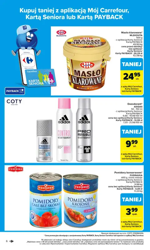 Carrefour - gazetka promocyjna Gazetka Carrefour od poniedziałku od poniedziałku 01.09 do soboty 06.09 - strona 8