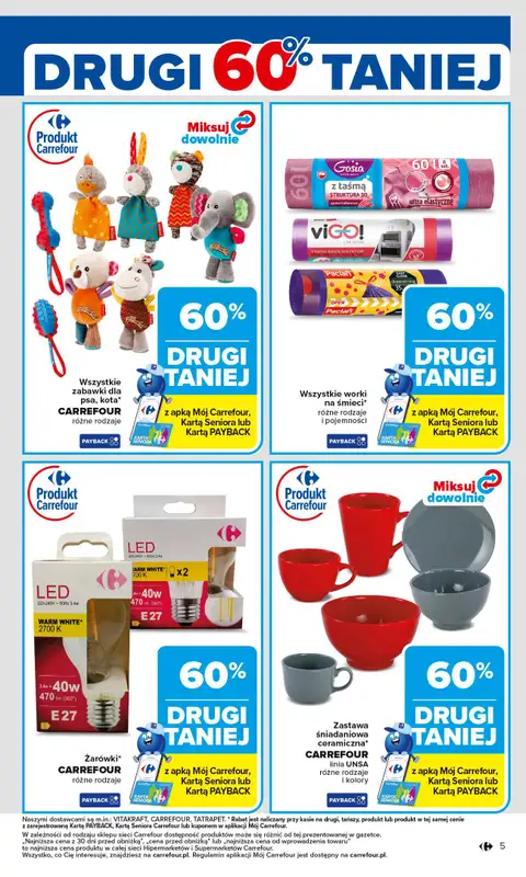 Carrefour - gazetka promocyjna Gazetka Carrefour od poniedziałku od poniedziałku 01.09 do soboty 06.09 - strona 7