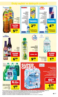 Carrefour - gazetka promocyjna Gazetka Carrefour od poniedziałku od poniedziałku 01.09 do soboty 06.09 - strona 39