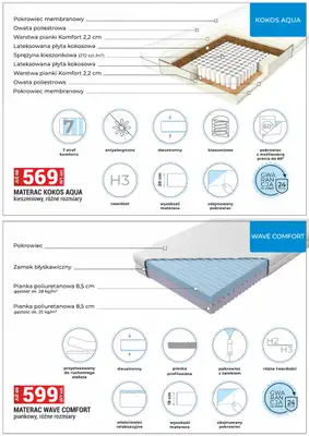 Merkury Market - gazetka promocyjna Gazetka Meble, wypoczynki, materace od poniedziałku 01.09 do wtorku 30.09 - strona 26
