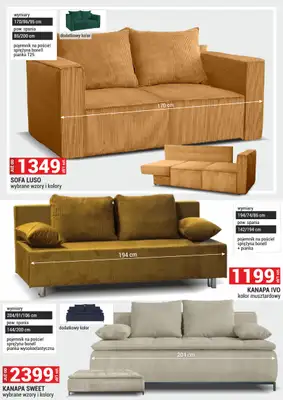 Merkury Market - gazetka promocyjna Gazetka Meble, wypoczynki, materace od poniedziałku 01.09 do wtorku 30.09 - strona 15