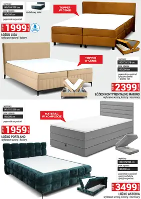 Merkury Market - gazetka promocyjna Gazetka Meble, wypoczynki, materace od poniedziałku 01.09 do wtorku 30.09 - strona 23