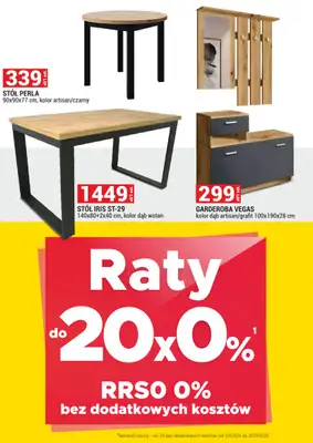 Merkury Market - gazetka promocyjna Gazetka Meble, wypoczynki, materace od poniedziałku 01.09 do wtorku 30.09 - strona 20