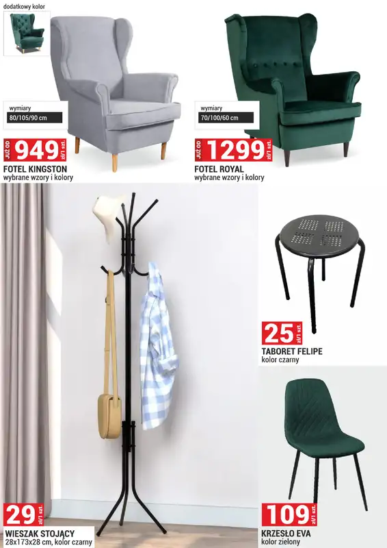 Merkury Market - gazetka promocyjna Gazetka Meble, wypoczynki, materace od poniedziałku 01.09 do wtorku 30.09 - strona 32