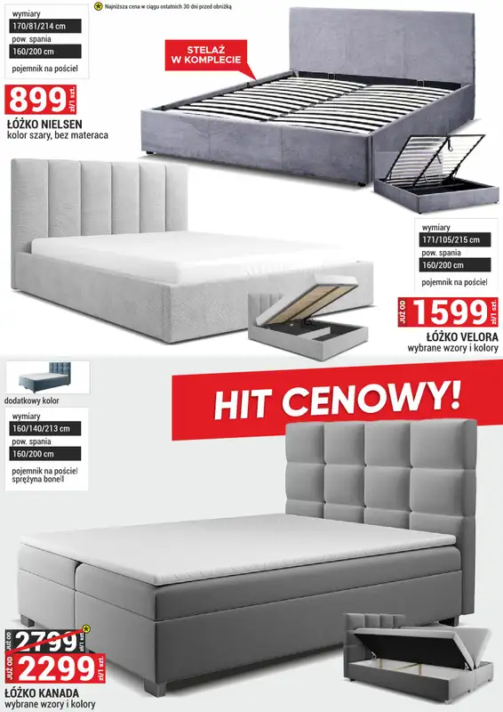 Merkury Market - gazetka promocyjna Gazetka Meble, wypoczynki, materace od poniedziałku 01.09 do wtorku 30.09 - strona 22