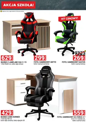 Merkury Market - gazetka promocyjna Gazetka Meble, wypoczynki, materace od poniedziałku 01.09 do wtorku 30.09 - strona 6