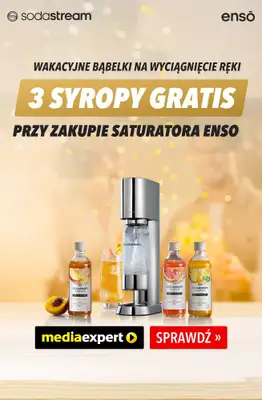 Media Expert - gazetka promocyjna SodaStream – sprawdź superokazje w Media Expert! od wtorku 26.08 do wtorku 02.09