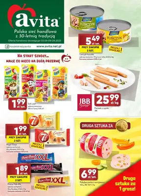 Avita - gazetka promocyjna Gazetka od środy 03.09 do wtorku 09.09 Avita - gazetka promocyjna Gazetka od środy 03.09 do wtorku 09.09