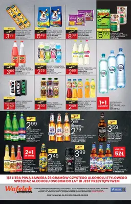 Wafelek - gazetka promocyjna Gazetka od poniedziałku 01.09 do soboty 13.09 - strona 8