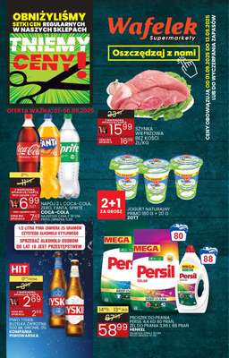 Wafelek - gazetka promocyjna Gazetka od poniedziałku 01.09 do soboty 13.09