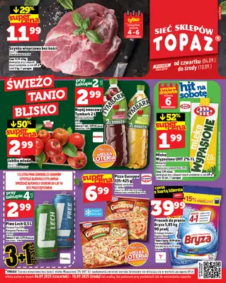 TOPAZ - gazetka promocyjna Gazetka od czwartku 04.09 do środy 10.09 TOPAZ - gazetka promocyjna Gazetka od czwartku 04.09 do środy 10.09