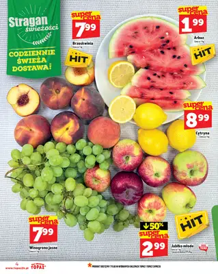 TOPAZ - gazetka promocyjna Gazetka od czwartku 04.09 do środy 10.09 - strona 4 TOPAZ - gazetka promocyjna Gazetka od czwartku 04.09 do środy 10.09 - strona 4