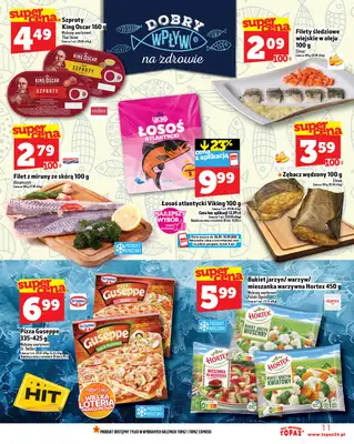 TOPAZ - gazetka promocyjna Gazetka od czwartku 04.09 do środy 10.09 - strona 11 TOPAZ - gazetka promocyjna Gazetka od czwartku 04.09 do środy 10.09 - strona 11