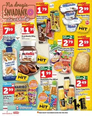 TOPAZ - gazetka promocyjna Gazetka od czwartku 04.09 do środy 10.09 - strona 2 TOPAZ - gazetka promocyjna Gazetka od czwartku 04.09 do środy 10.09 - strona 2