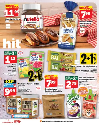 TOPAZ - gazetka promocyjna Gazetka od czwartku 04.09 do środy 10.09 - strona 16 TOPAZ - gazetka promocyjna Gazetka od czwartku 04.09 do środy 10.09 - strona 16