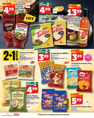 TOPAZ - gazetka promocyjna Gazetka od czwartku 04.09 do środy 10.09 - strona 14 TOPAZ - gazetka promocyjna Gazetka od czwartku 04.09 do środy 10.09 - strona 14