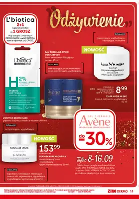 Ziko Dermo - gazetka promocyjna Jakość stworzona dla Ciebie od czwartku 04.09 do wtorku 16.09 - strona 13