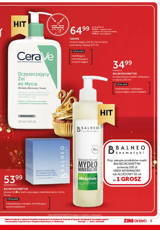 Ziko Dermo - gazetka promocyjna Jakość stworzona dla Ciebie od czwartku 04.09 do wtorku 16.09 - strona 5