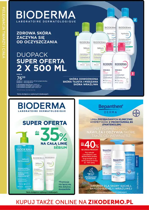 Ziko Dermo - gazetka promocyjna Jakość stworzona dla Ciebie od czwartku 04.09 do wtorku 16.09 - strona 36